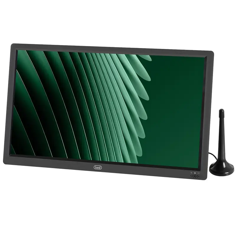 Trevi Gulliver 16 Televisore Portatile LED 16" HDMI con lettore memoria SD, AV e USB, tripla alimentazione, corrente 220V, auto e camper 12V, batteria litio con autonomia fino a 2 ore, TV da campeggio