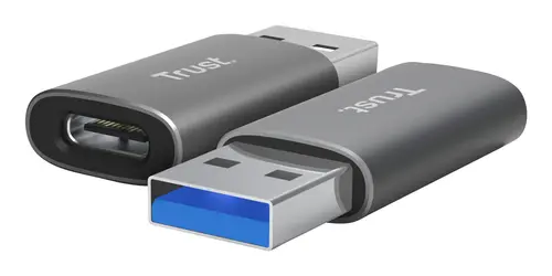 TRUST ADATTATORE CALYX USB-A TO USB-C, 2PACK