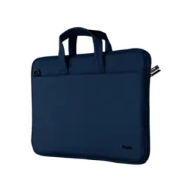 TRUST BORSA LAPTOP/NOTEBOOK FINO A 14" ECO - REALIZZATA CON PET RICICLATO - BOLOGNA BLU