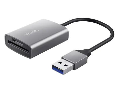 TRUST CARDREADER VELOCE USB-A 3.2 - DALYX ALLUMINIO