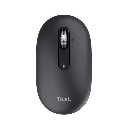 TRUST MOUSE WIRELESS HYPERSCROLL RICARICABILE MULTICONNECT WL 2,4GHZ + 2x BT ULTRASOTTILE SILENT - 3