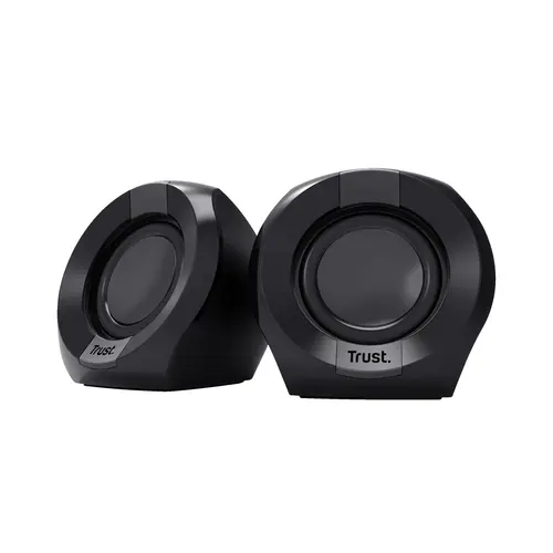 TRUST SET ALTOPARLANTI SPEAKERS 2.0 8W PICCO (4W RMS) - POLO 2.0 - NERO