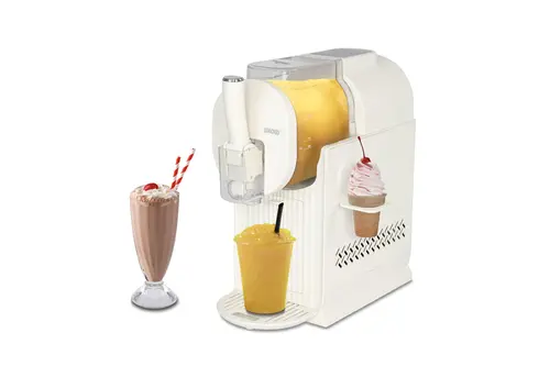 Unold 48960 2in1-Slush und Softeismaschine Sofia Gelatiera compressore 150 W Crema