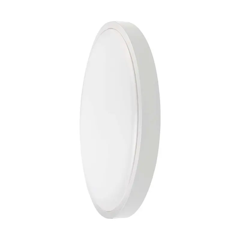 V-TAC Plafoniera LED Rotonda 18W Cornice Bianca 4000K IP44 SKU 76161 VT-8618