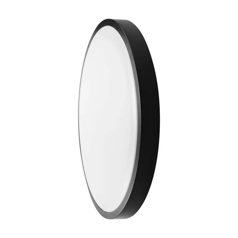 V-TAC Plafoniera LED Rotonda 36W Cornice Nera 4000K IP44 SKU 76401 VT-8630