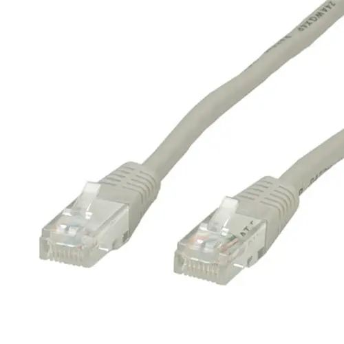 VALUE CAVO DI RETE UTP PATCHCORD CAT.6/CLASS E, GRIGIO, 1M