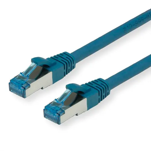 VALUE CAVO S/FTP (PiMF) PATCHCORD CAT 6A, CLASS EA, BLU, 1,5M