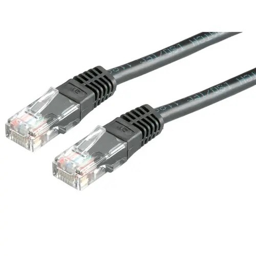 VALUE CAVO UTP PATCHCORD CAT.6/CLASS E, BLACK, 1M
