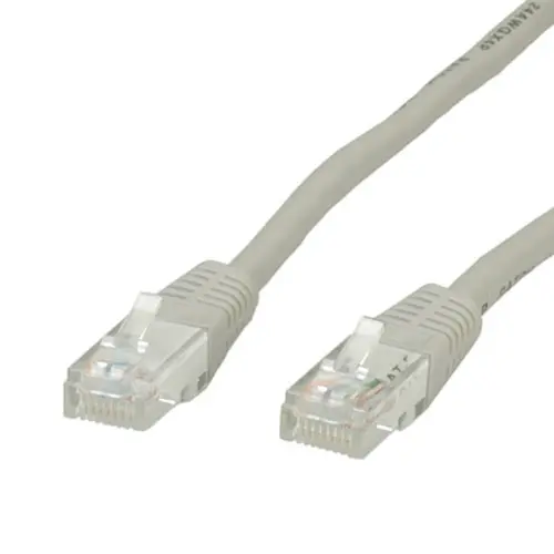 VALUE CAVO UTP PATCHCORD CAT.6 CLASS E, GRIGIO, 10M