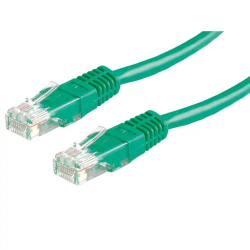 VALUE CAVO UTP PATCHCORD CAT.6 CLASS E VERDE 5M
