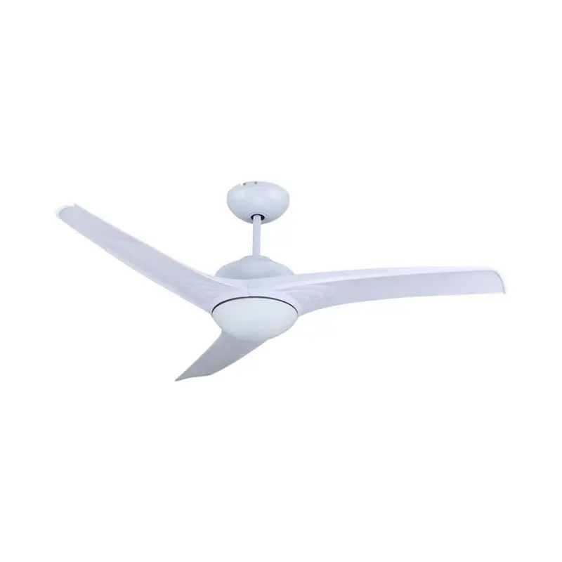 Ventilatore LED da Soffitto 15W 3 in 1 con Motore a Corrente Continua da 35W con Telecomando 3 pale bianco o marrone 7919-7920