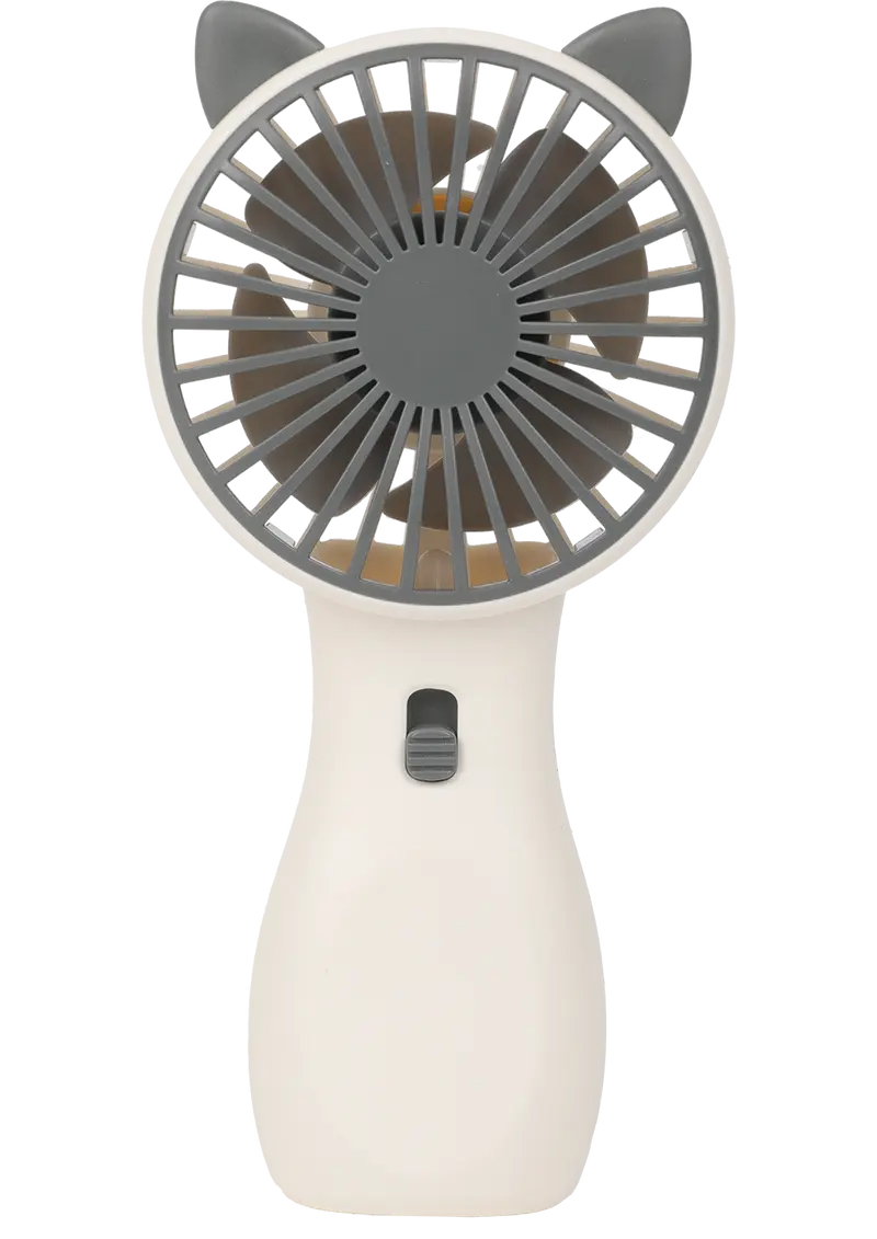 Ventilatore portatile ricaricabile usb Imperia fun felix grigio bianco 300329