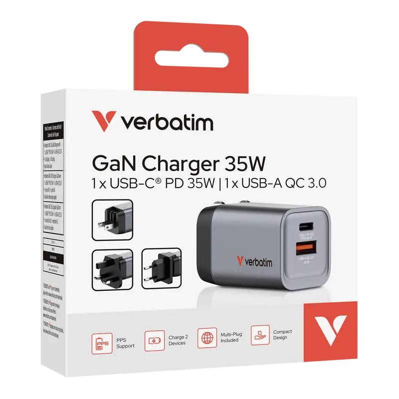 Verbatim gnc-35 gan charger 35 W