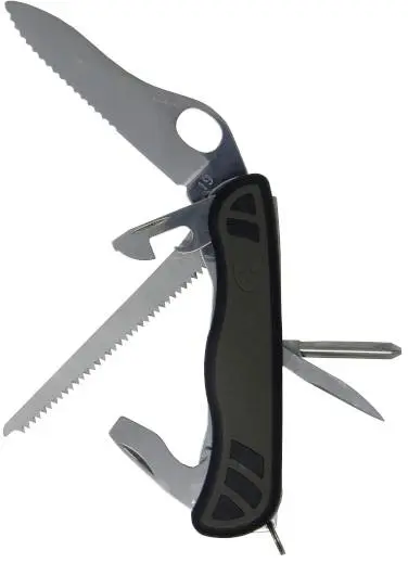 Victorinox 0.8461.mwch coltellino svizzero numero funzioni 10 verde, nero