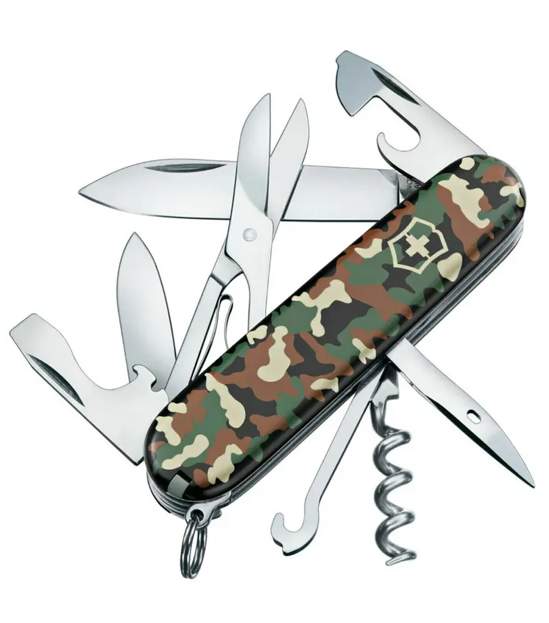 Victorinox - coltello multiuso 91mm - climber camouflage mimetico