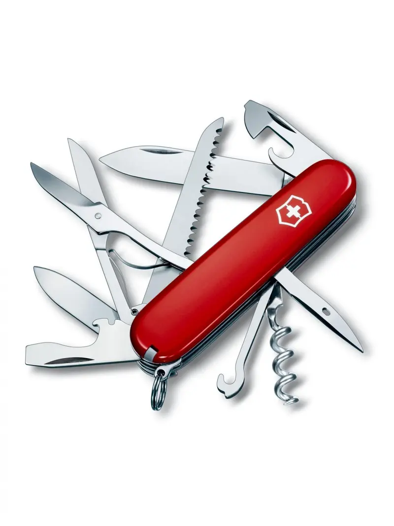 Victorinox - coltello multiuso 91mm - huntsman rosso