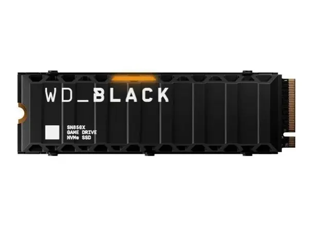 WD_BLACK SN850X NVMe SSD 4 TB M.2 2280 PCIe 4.0 mit Kühlkörper