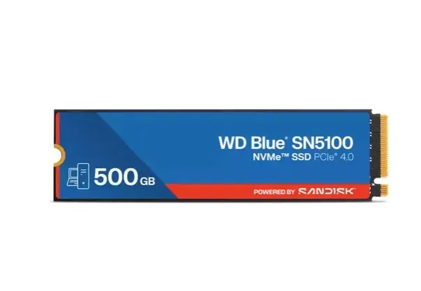 WD Blue SN5100 NVMe SSD 500GB M.2 2280 PCIe 4.0