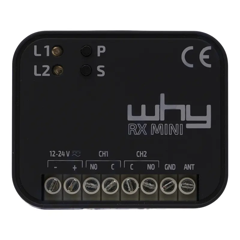 WHY-RX MINI Ricevitore multifrequenza universale da 433.92 a 868 MHz