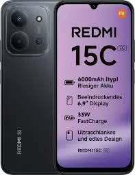 XIAOMI REDMI 15C 4+128GB DS 5G MIDNIGHT BLACK NFC OEM