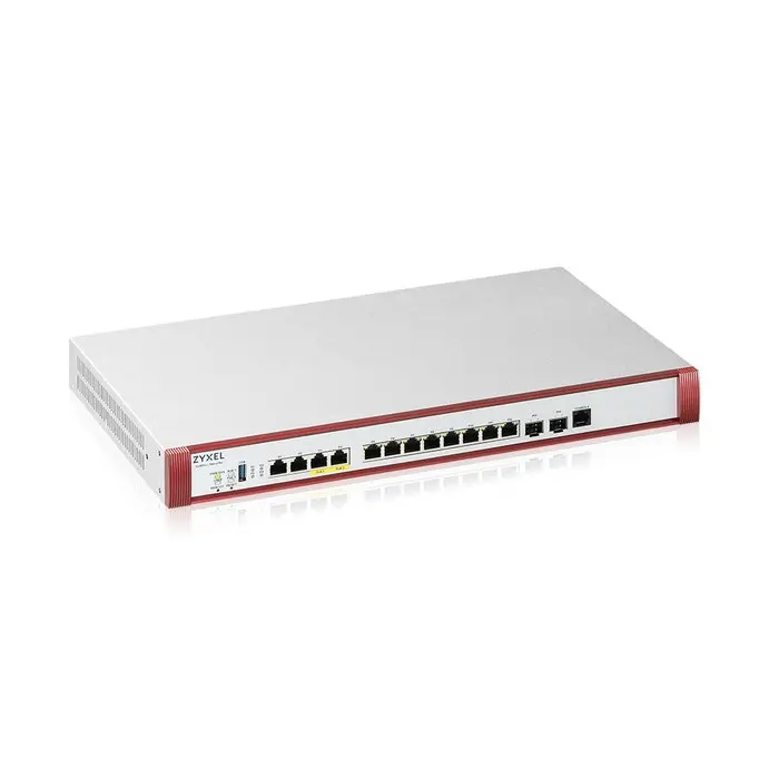 ZYXEL FIREWALL CONS. 1000 UTENTI, BANDA FINO A 15GB, 2P10GPOE+2P2,5GB+8PGB+2PSFP+, LAN/WAN, RACK, 1Y
