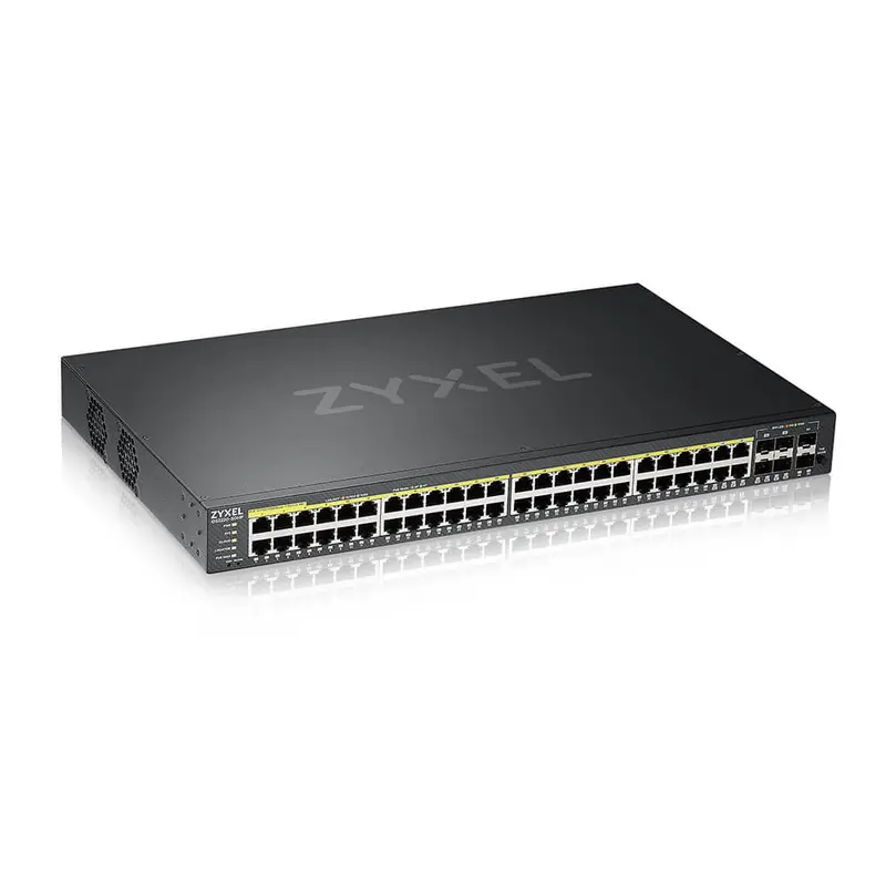 ZYXEL SWITCH MANAGED LAYER 3 LITE, 44X GB POE 375W, 6 SFP, DESKTOP/RACK, NFLEX